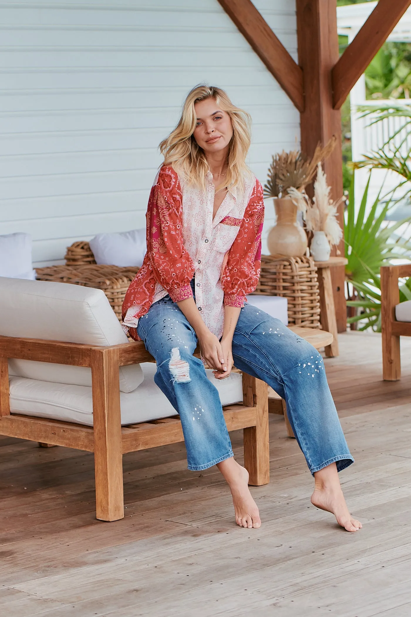 Modern Love Pull-On Jeans ~ Free People