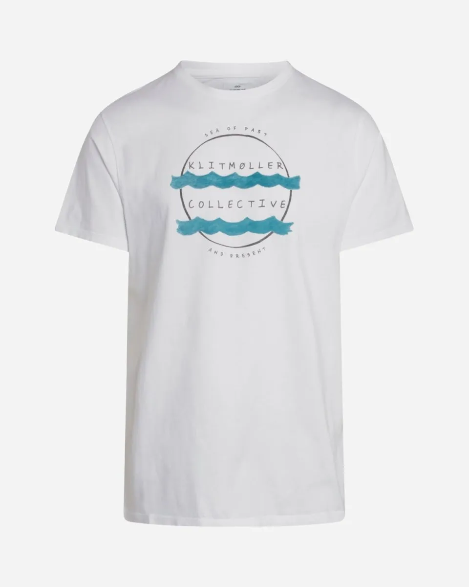 Mogens Tee - White/Petrol
