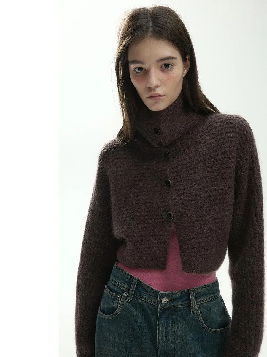 Mohair Wool Cardigan