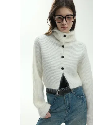 Mohair Wool Cardigan