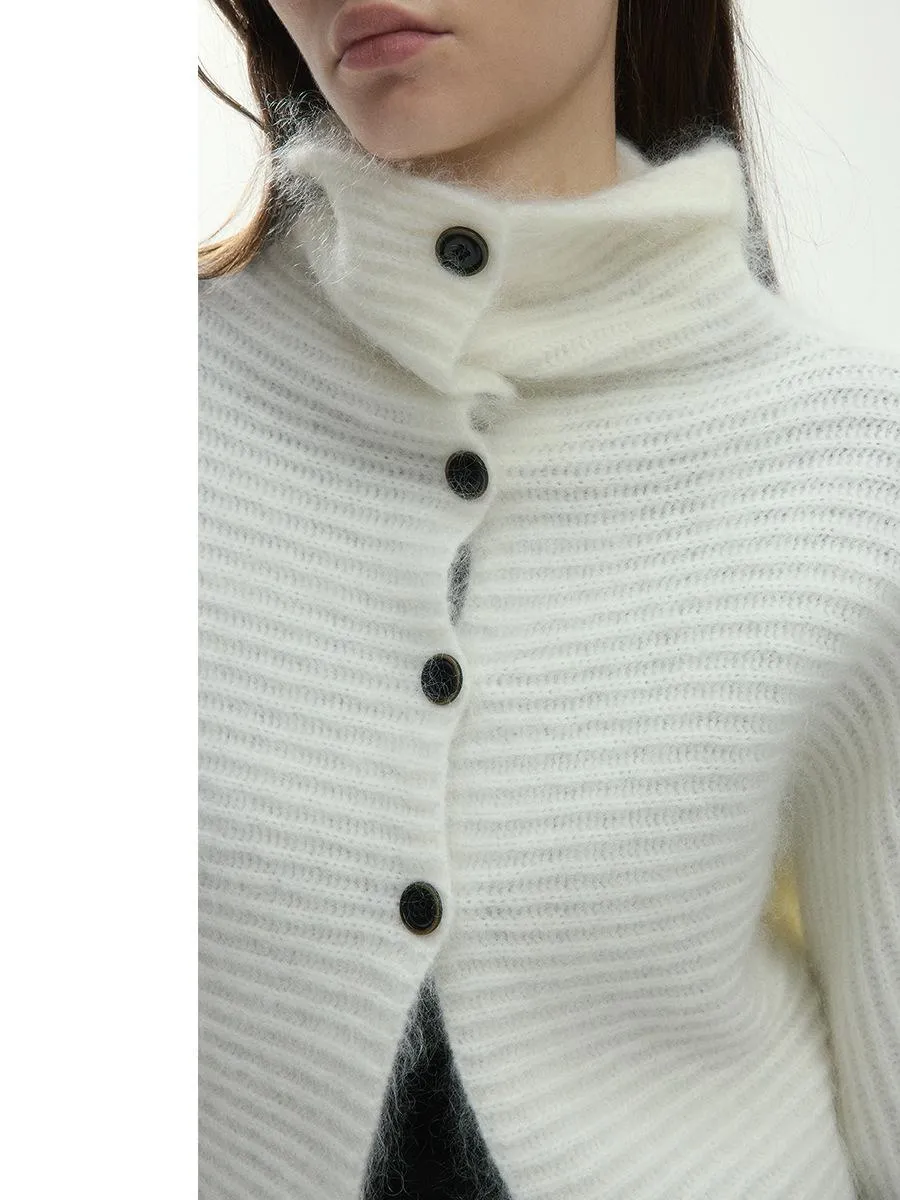 Mohair Wool Cardigan