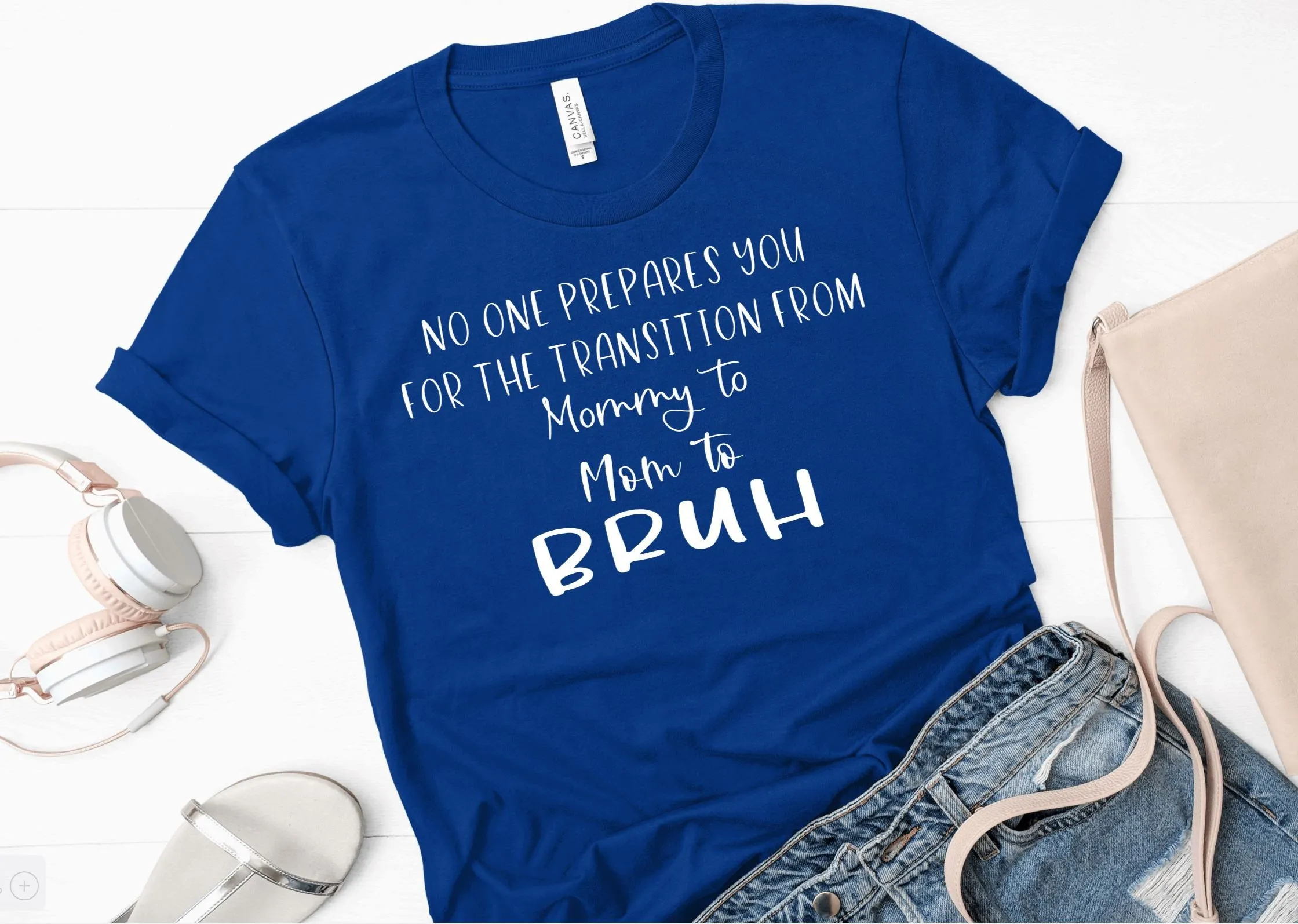 Mommy Shirt (Bella   Canvas) T-Shirt
