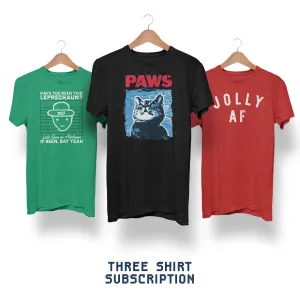 Monthly T-Shirt Subscription
