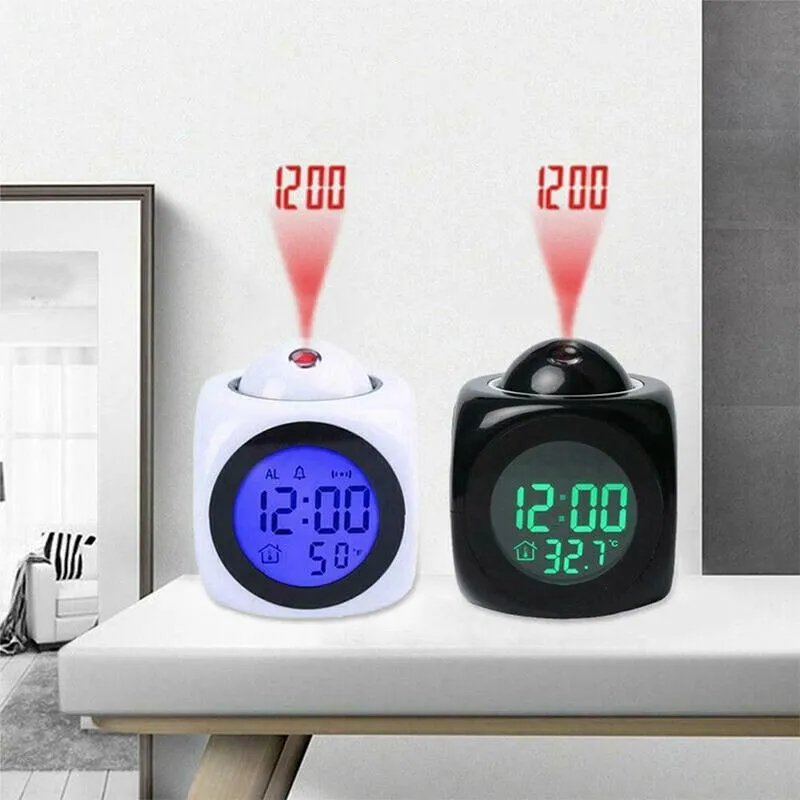 multifunktionale LCD-Uhr