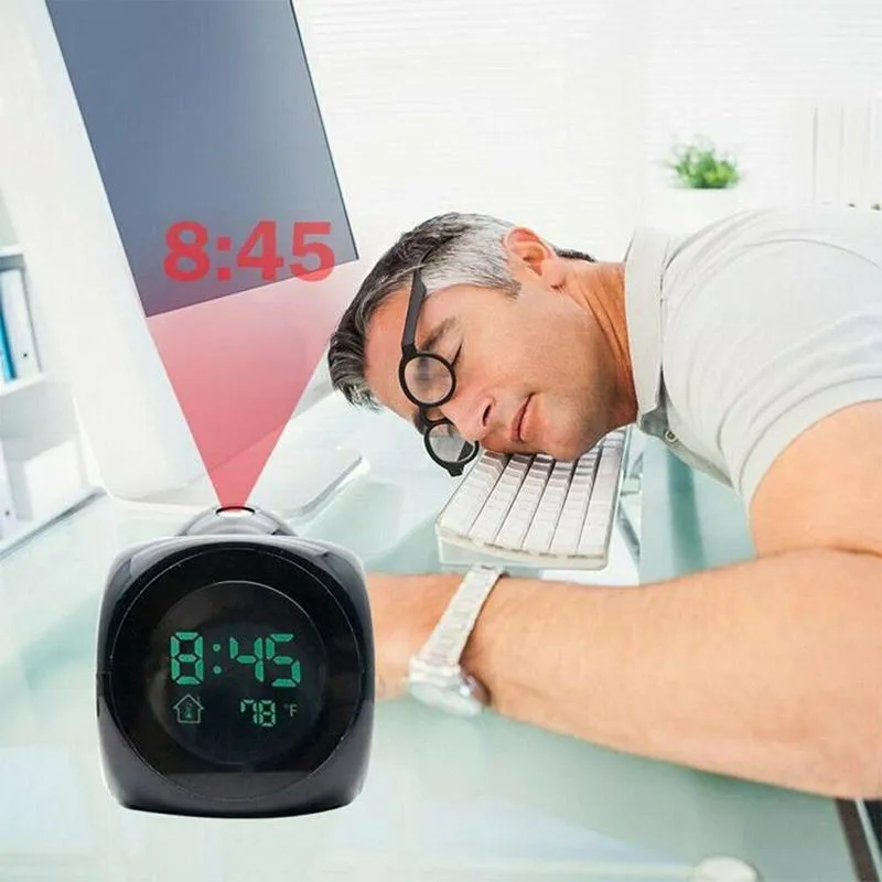 multifunktionale LCD-Uhr