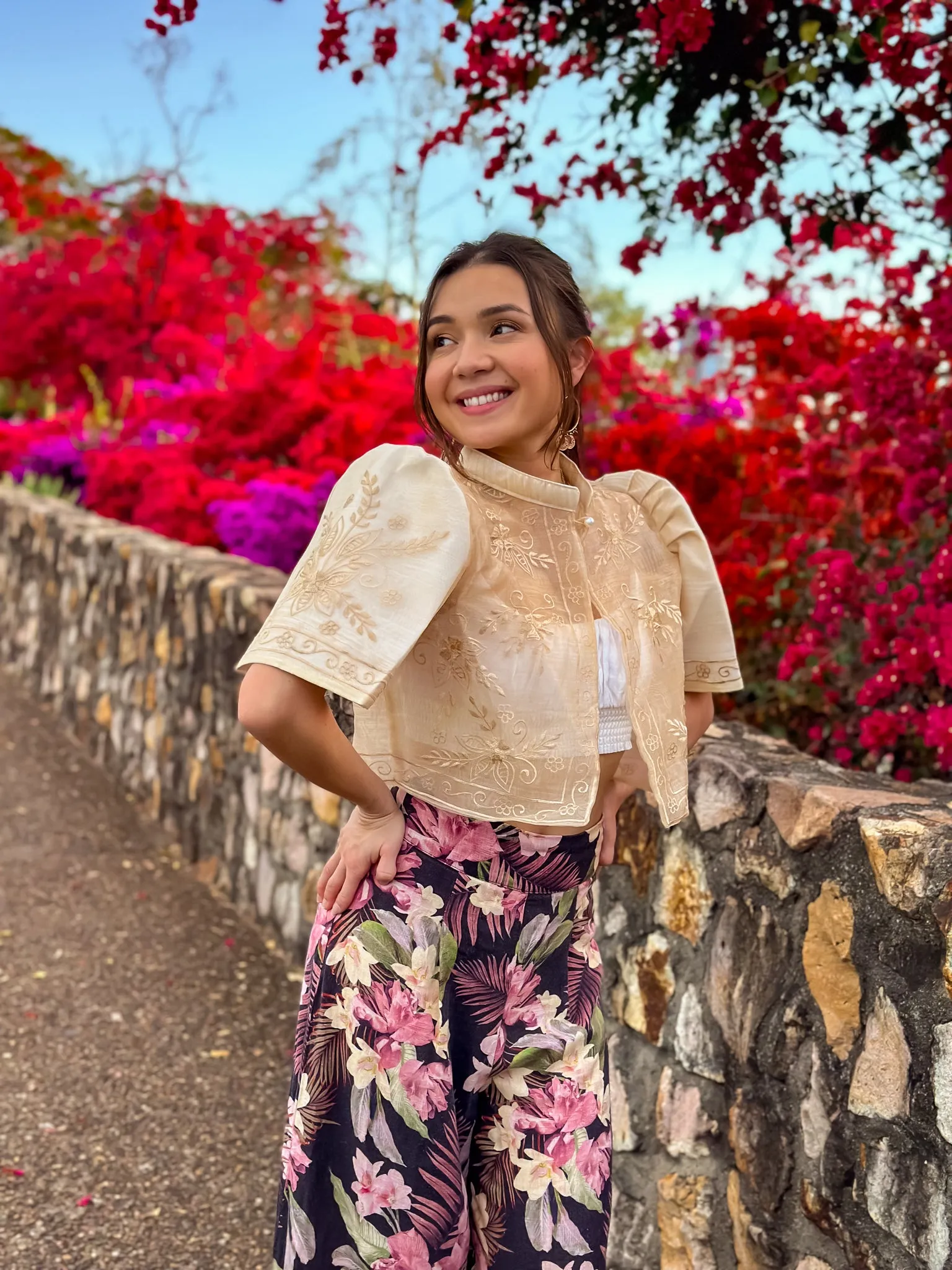 Mutya Mestiza Bolero (Cream)