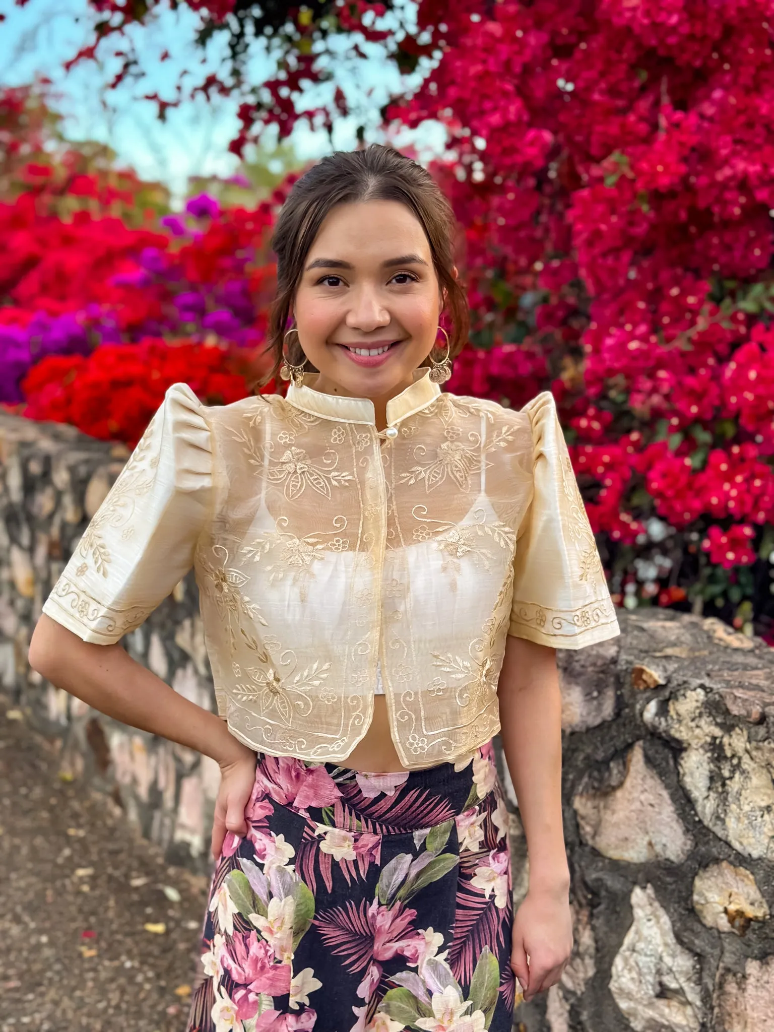Mutya Mestiza Bolero (Cream)