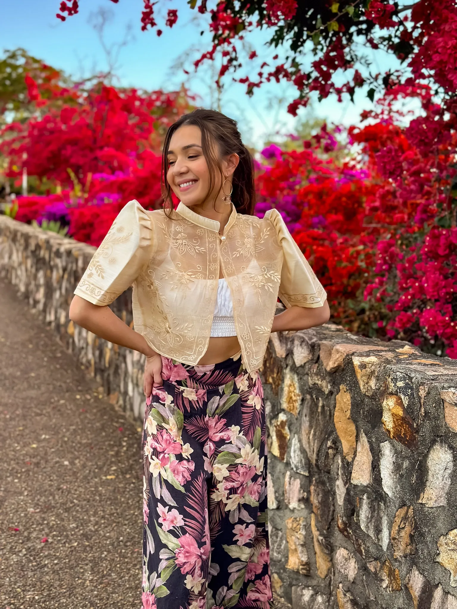 Mutya Mestiza Bolero (Cream)