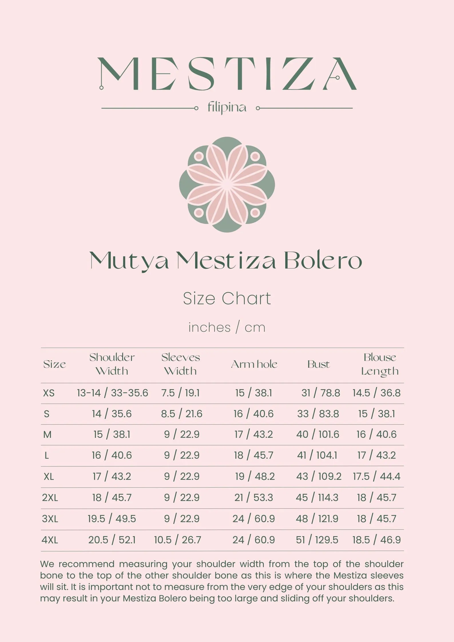 Mutya Mestiza Bolero (Cream)