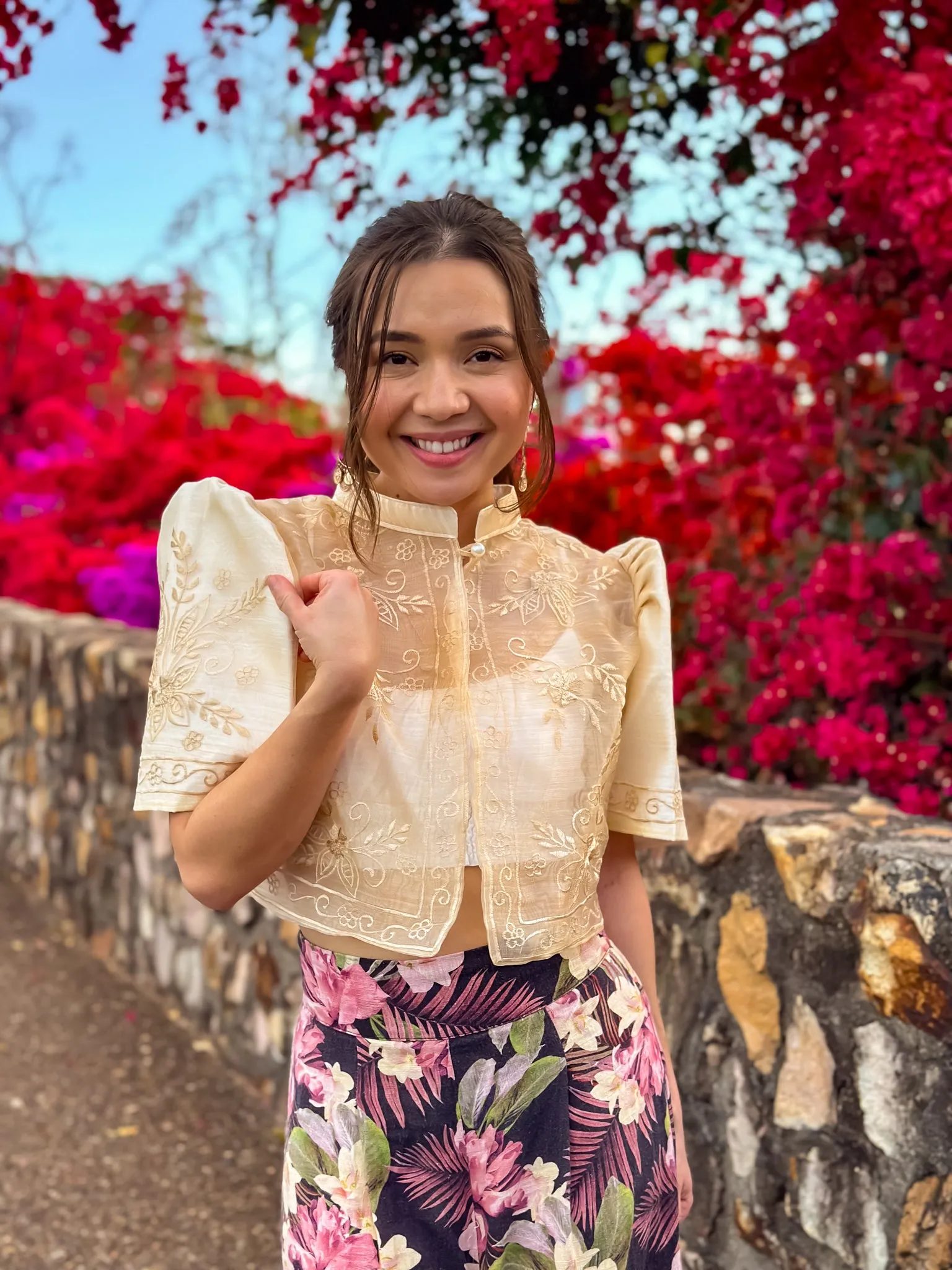 Mutya Mestiza Bolero (Cream)