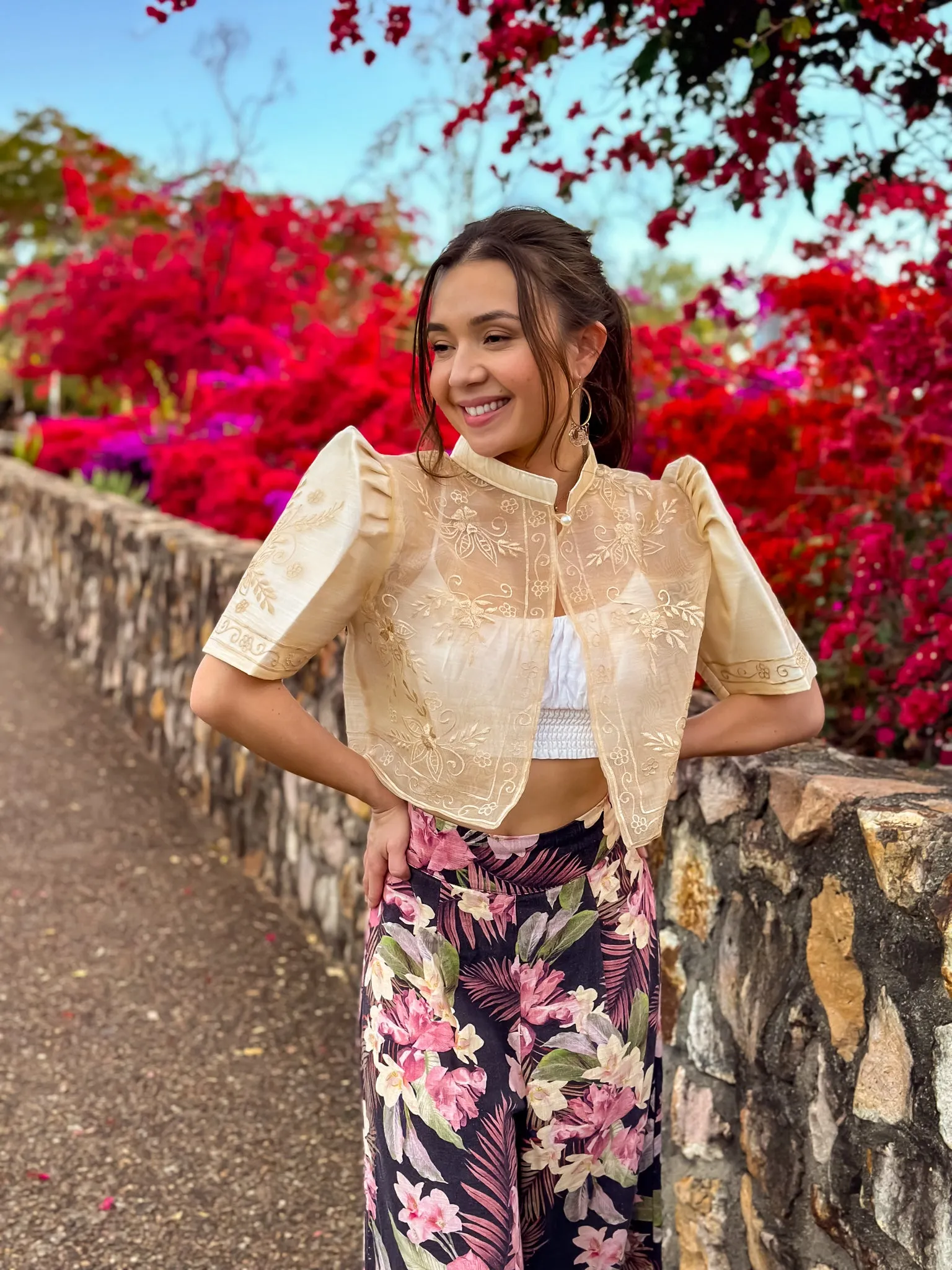 Mutya Mestiza Bolero (Cream)