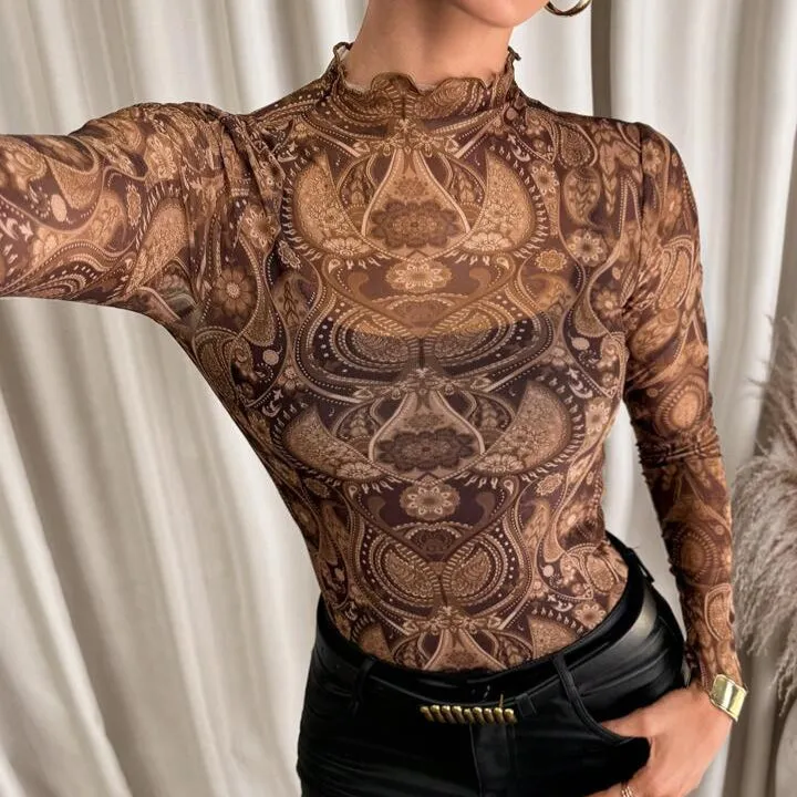 Mystic Mesh Top