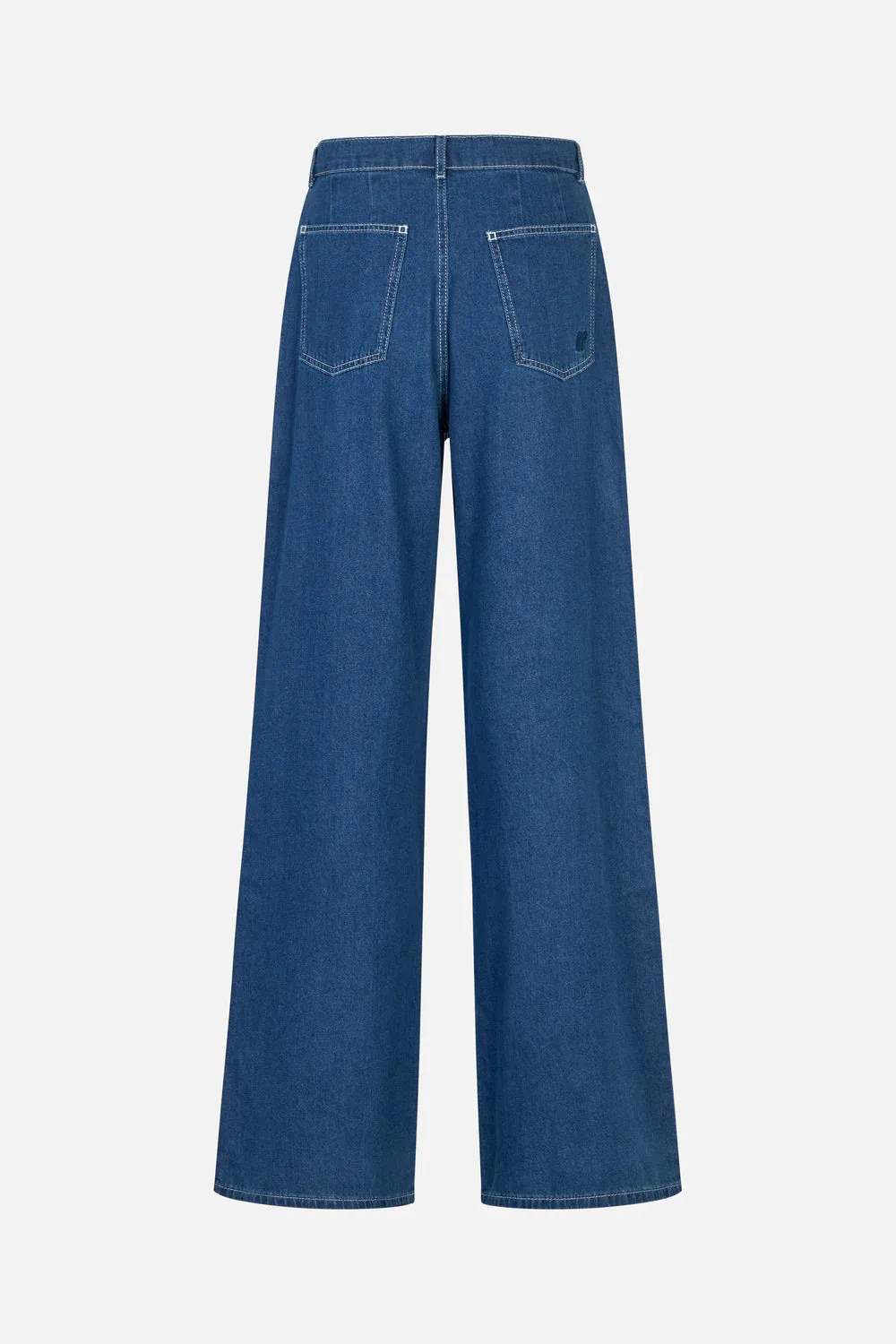 Nanny Light Worn Denim Pant