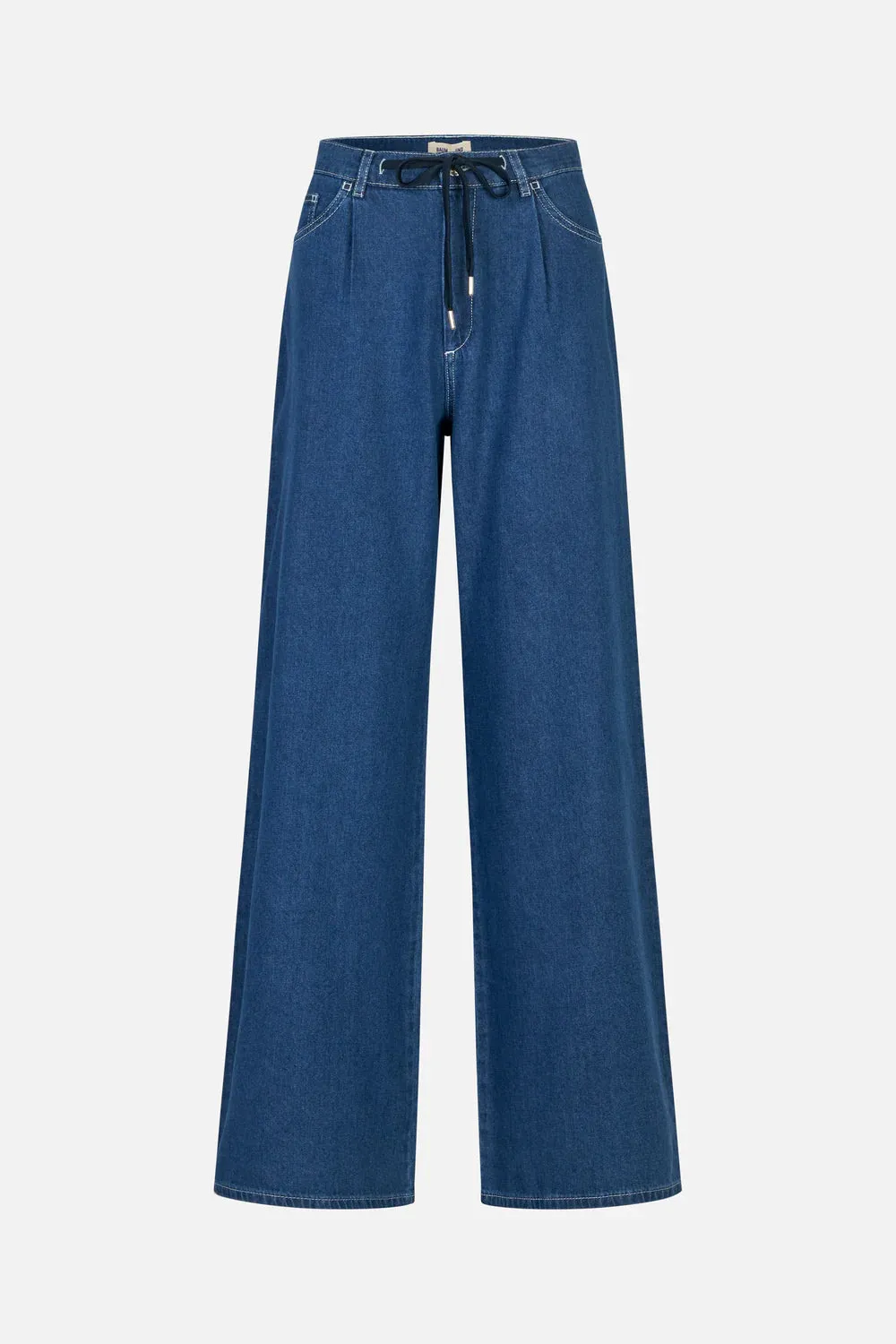 Nanny Light Worn Denim Pant