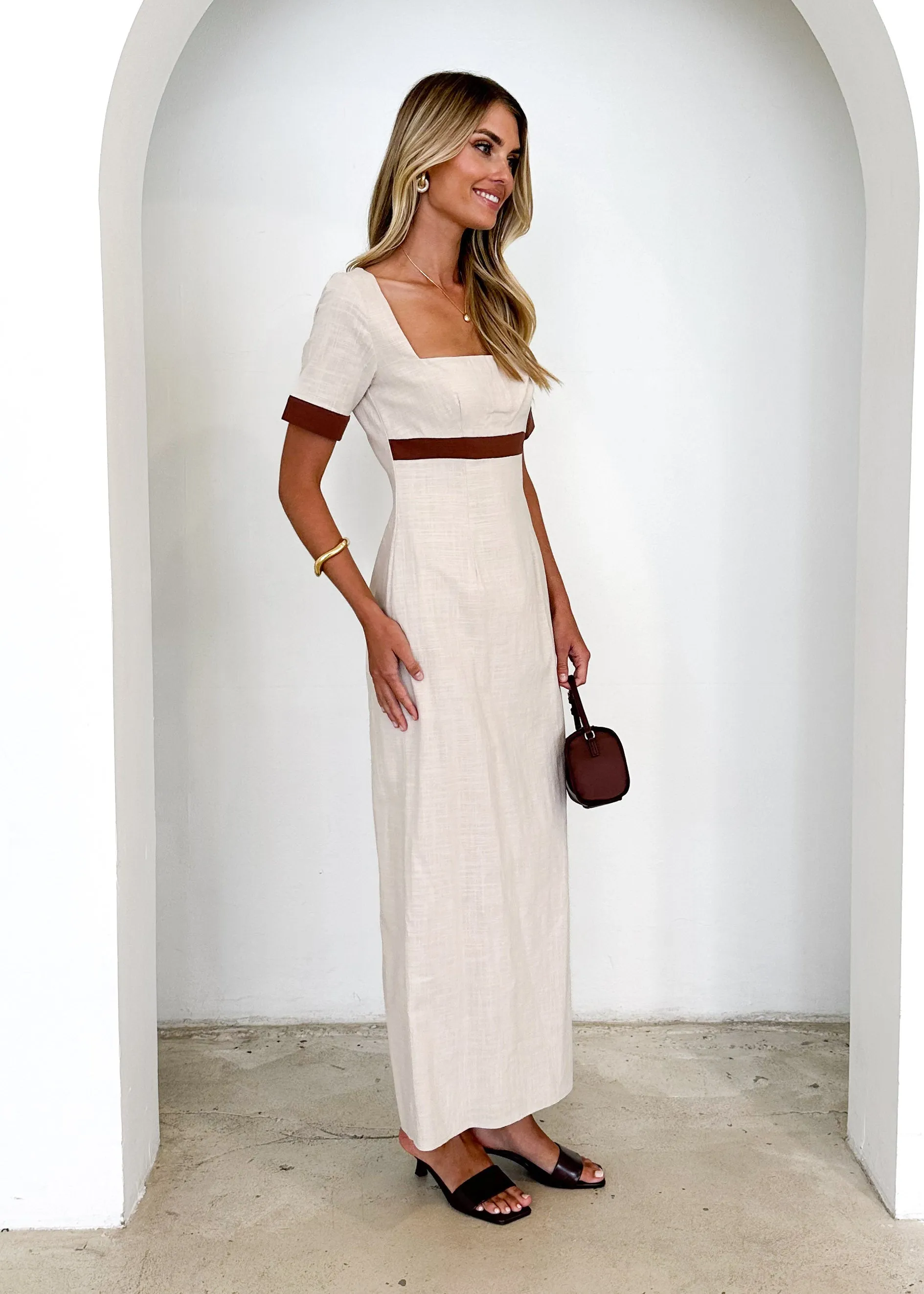 Naomi Maxi Dress - Cream