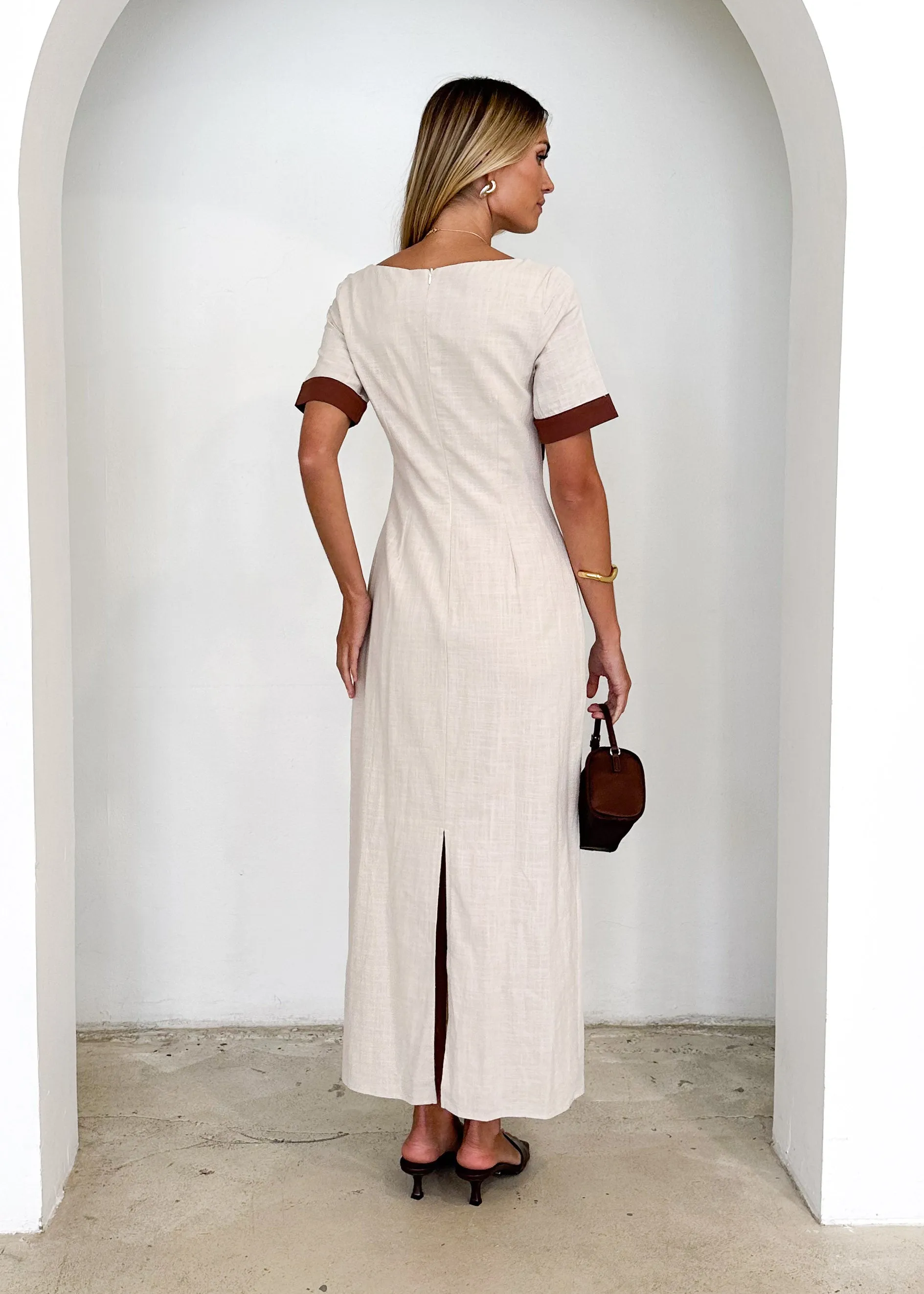 Naomi Maxi Dress - Cream