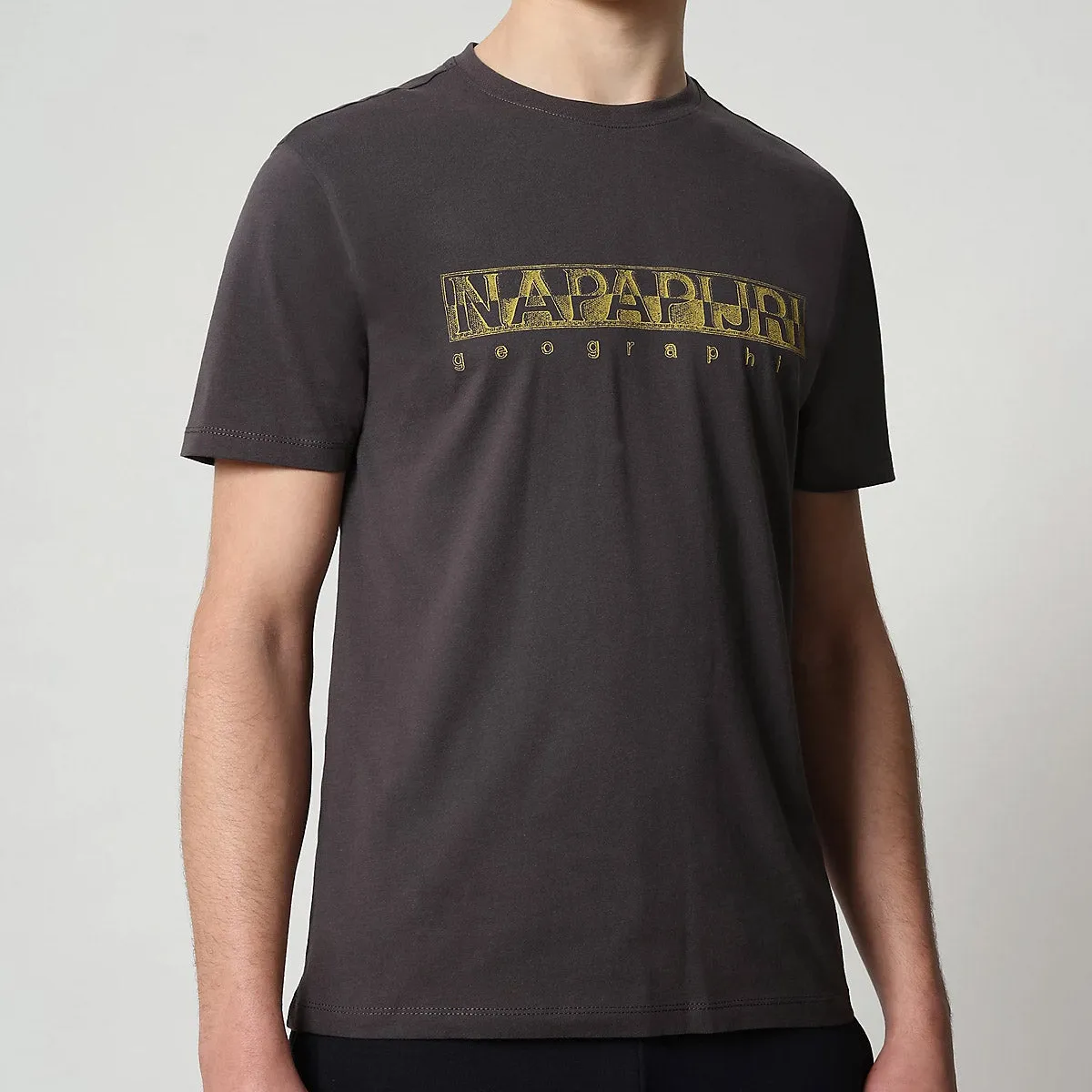 Napapijri - Sallar T-Shirt in Dark Grey