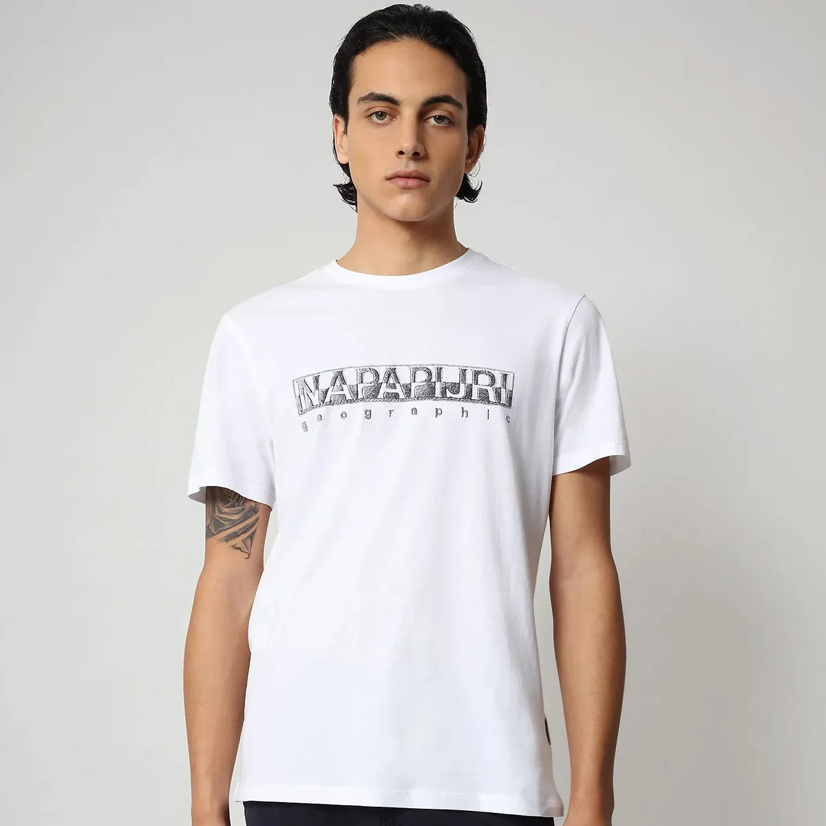 Napapijri - Sallar T-Shirt in White