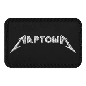 NAPTOWN Embroidered Patch 3.5"x2.25" - White Font