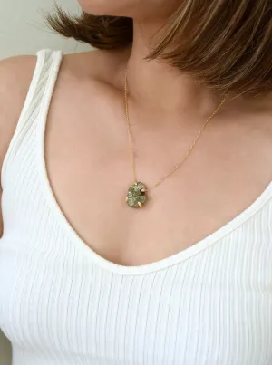 Nature Pyrite Specimen Edgy Necklace