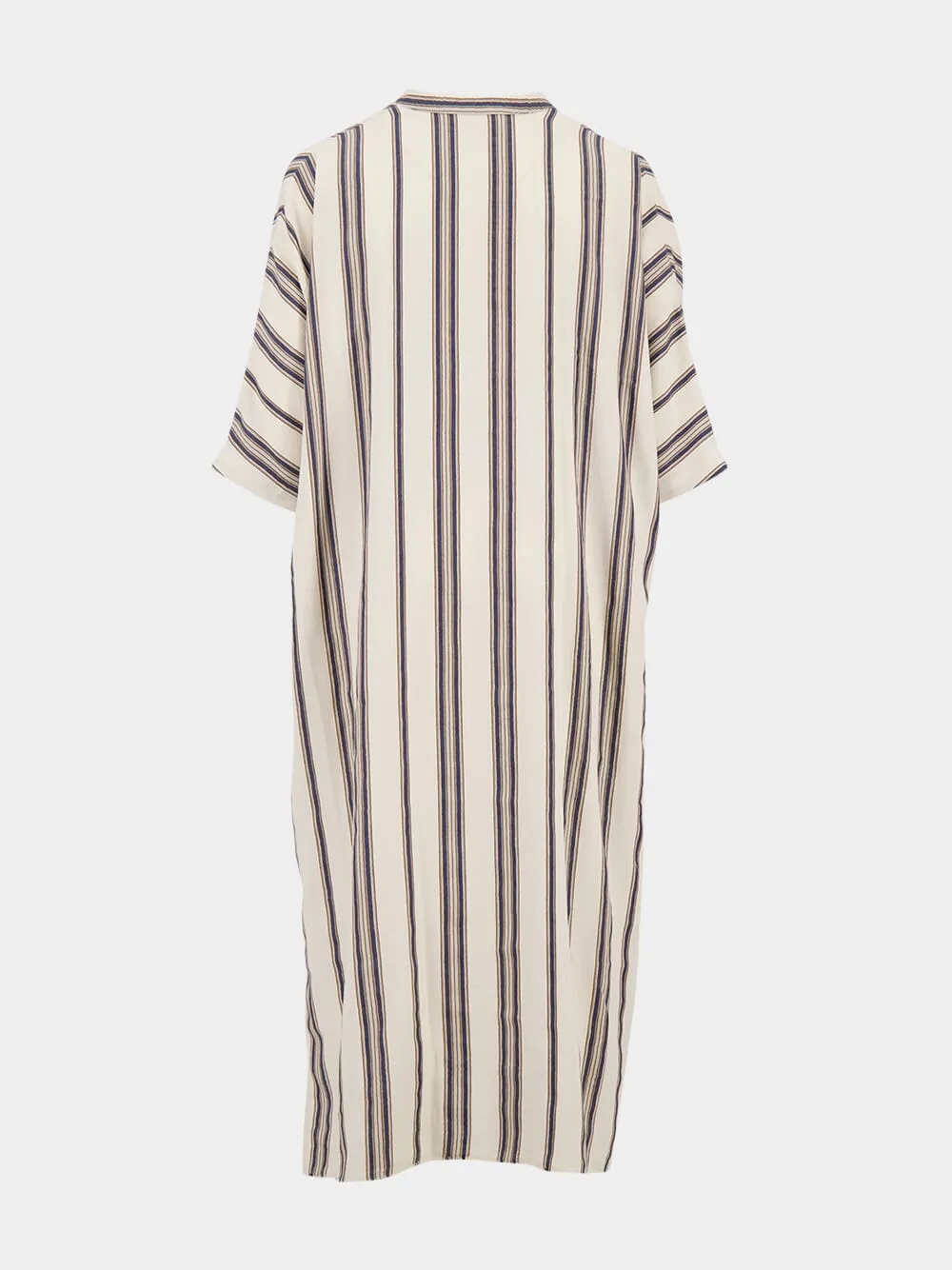 Nautical Striped Shirt Dress