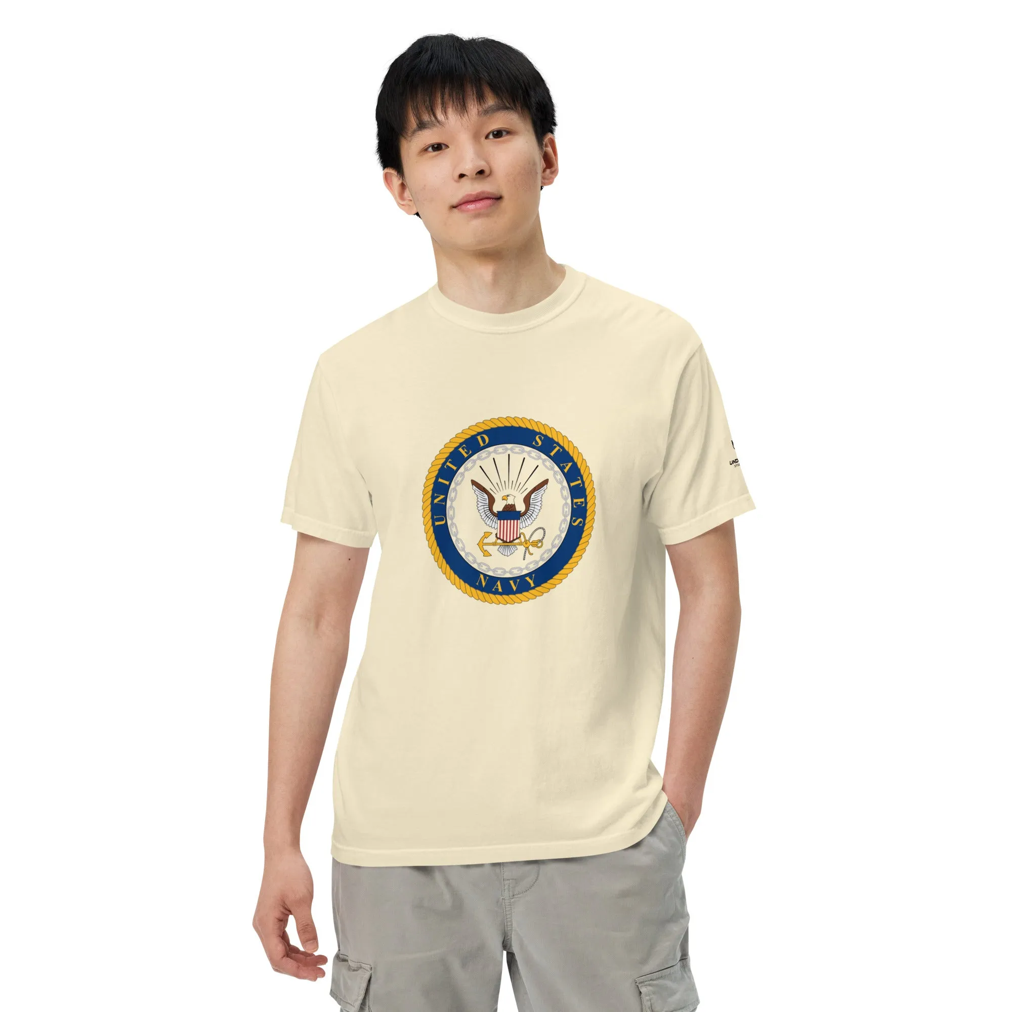 Navy Logo t-shirt