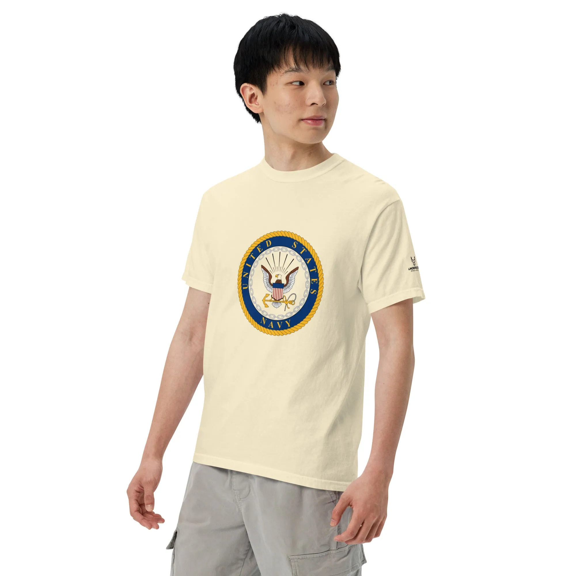 Navy Logo t-shirt
