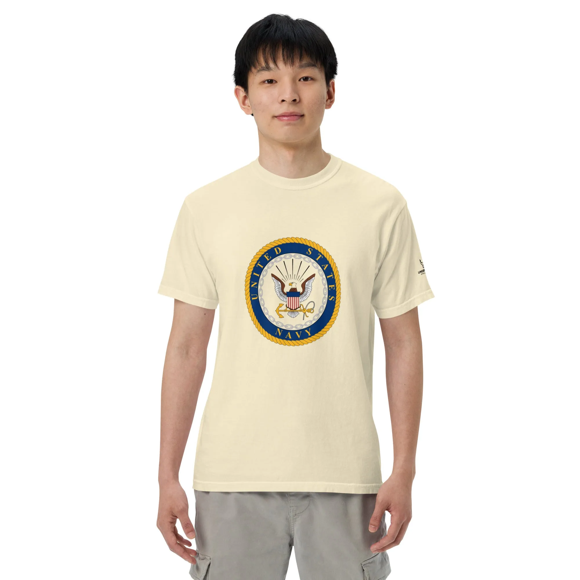 Navy Logo t-shirt