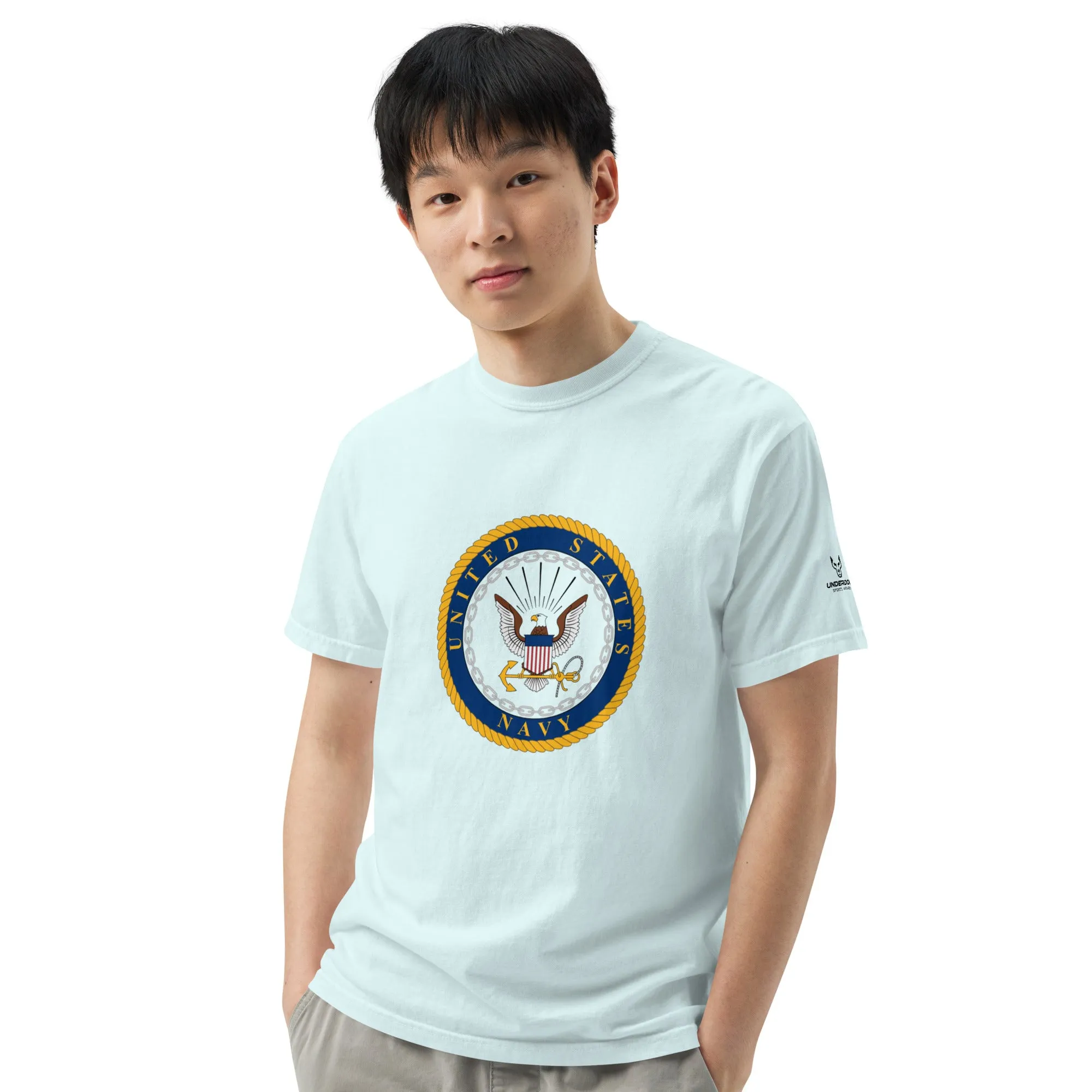 Navy Logo t-shirt