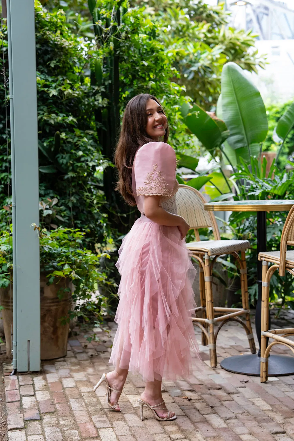 Nene Mestiza Bolero (Blush Pink)