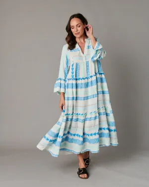 Neon Aztec Maxi Dress
