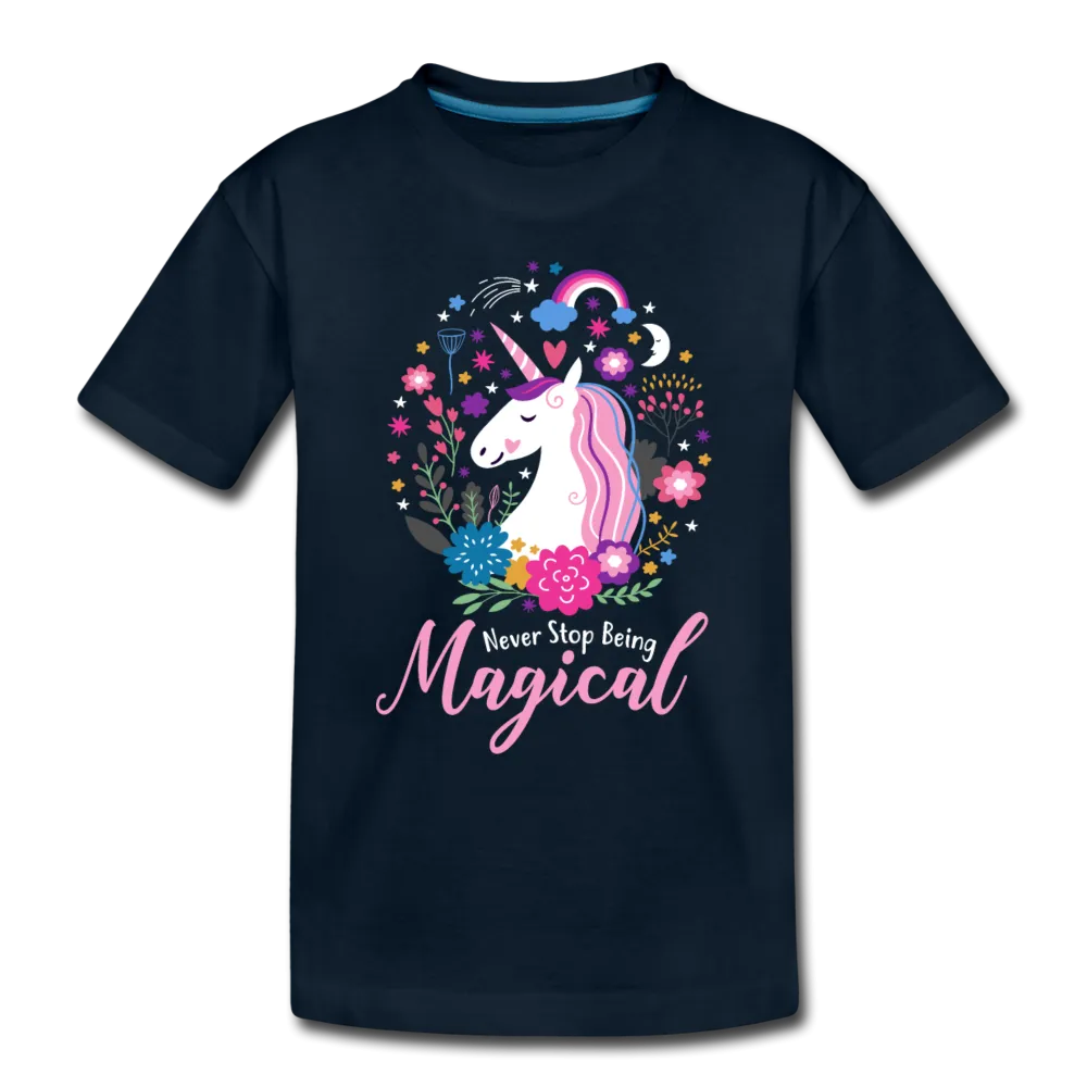 Never Stop Being Magical Kids' Premium T-Shirt (CK1520)