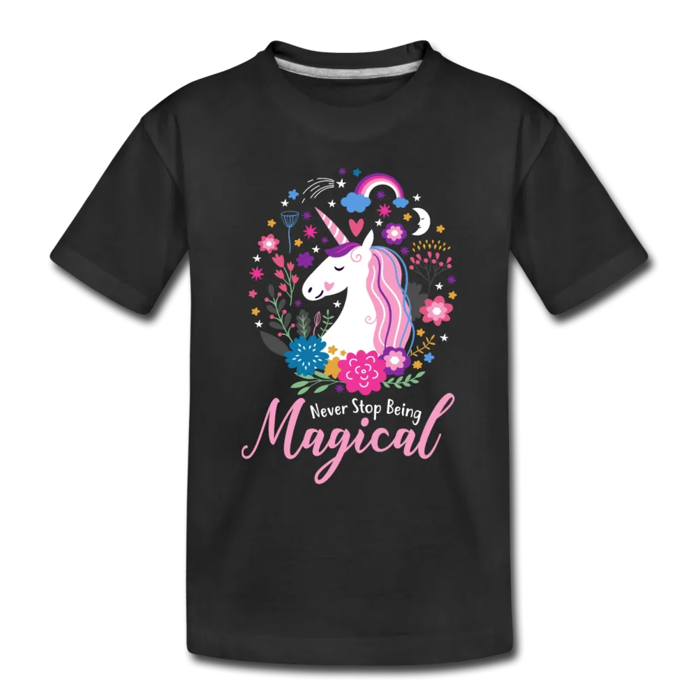 Never Stop Being Magical Kids' Premium T-Shirt (CK1520)