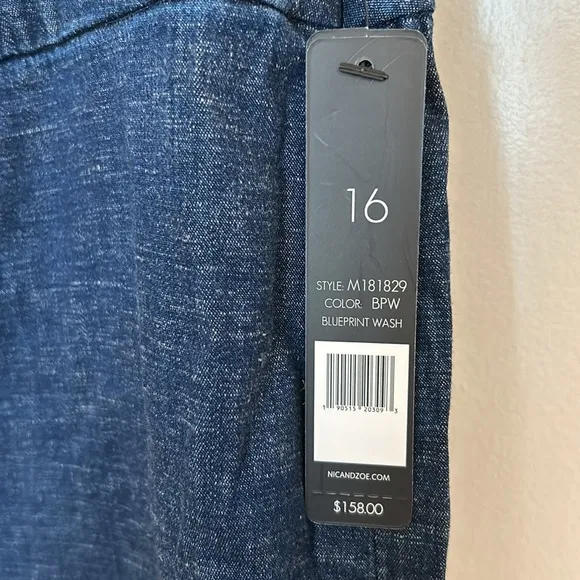 Nic &amp; Zoe Jeans size 16