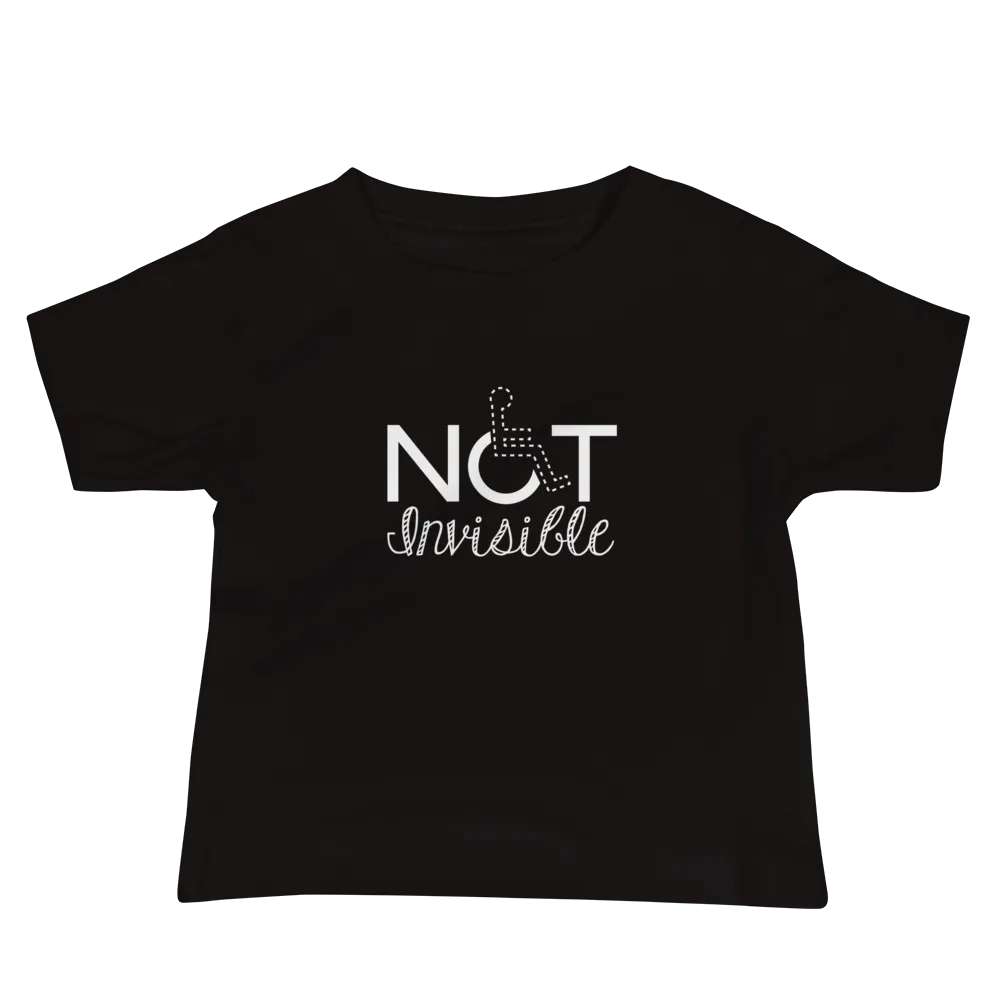 Not Invisible (Baby Girl Dark Color Shirts)