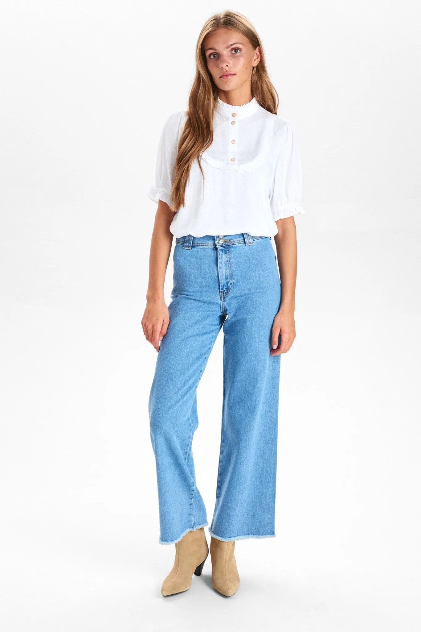 NUNATASJA JEANS - Light Blue Denim