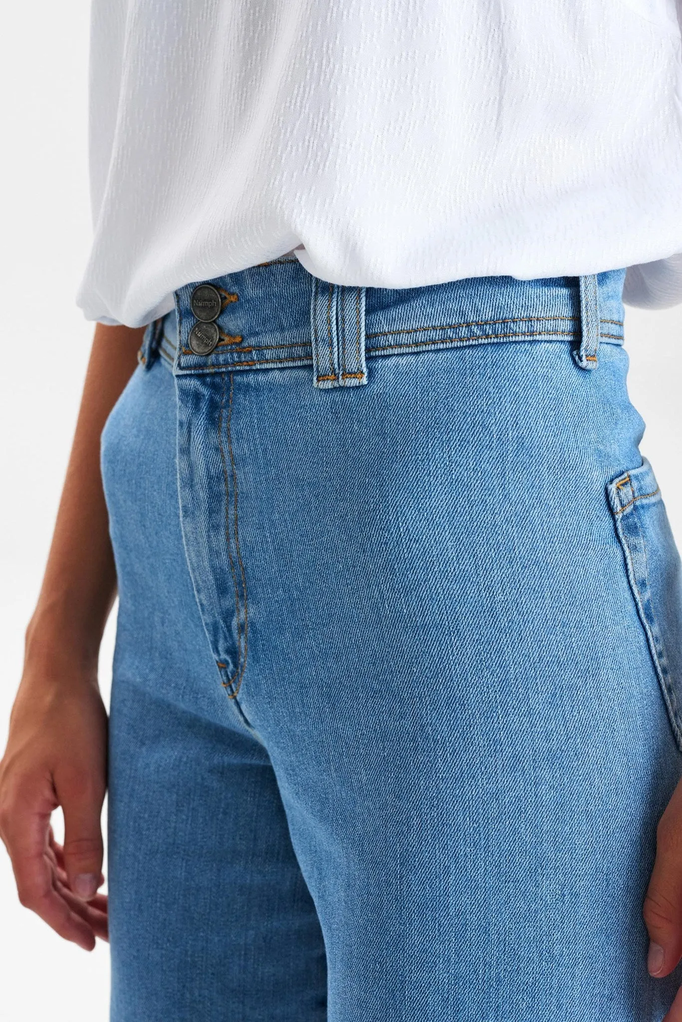NUNATASJA JEANS - Light Blue Denim