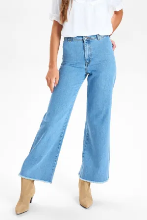NUNATASJA JEANS - Light Blue Denim
