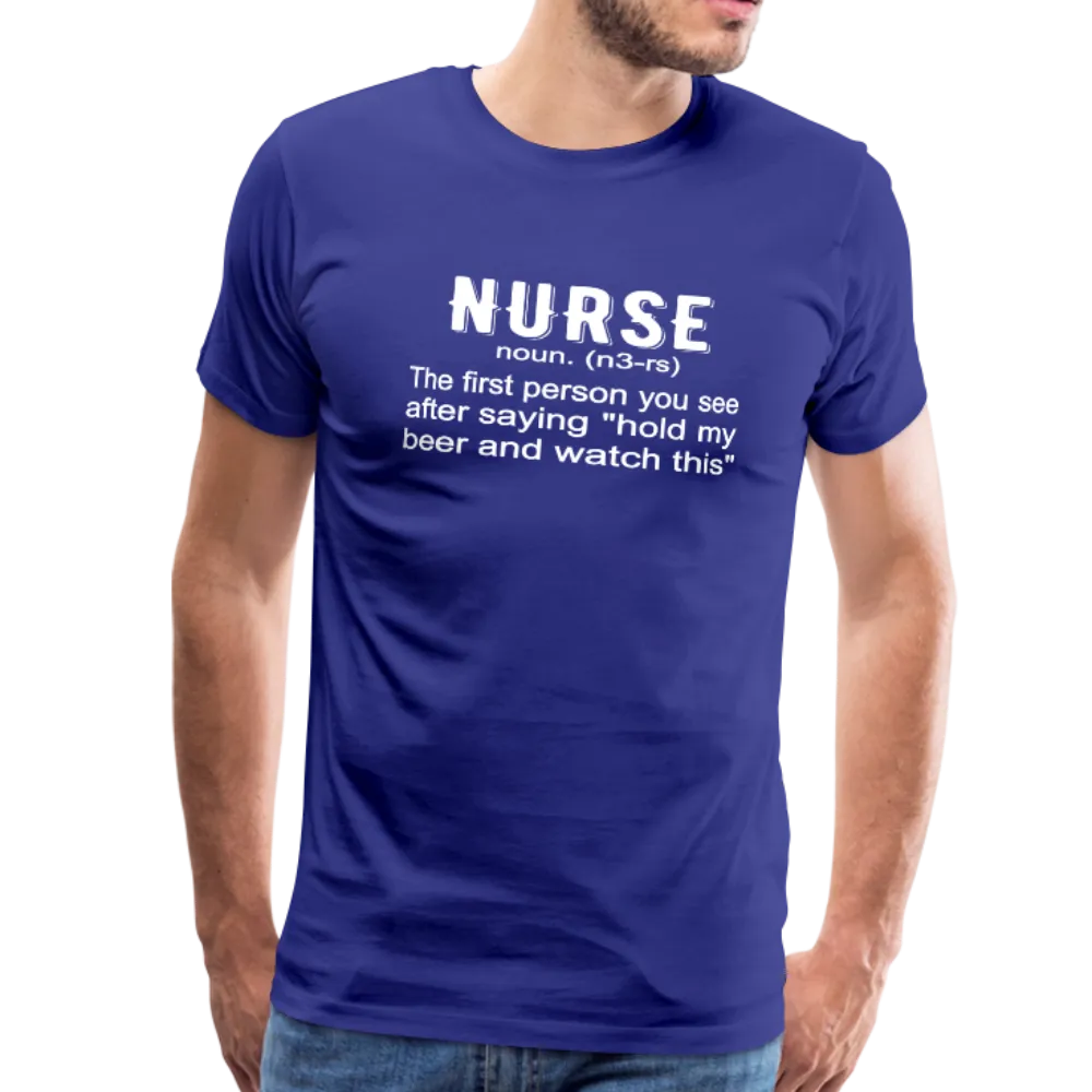 Nurse Men's Premium T-Shirt (CK1398)