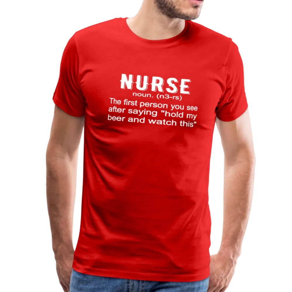 Nurse Men's Premium T-Shirt (CK1398)