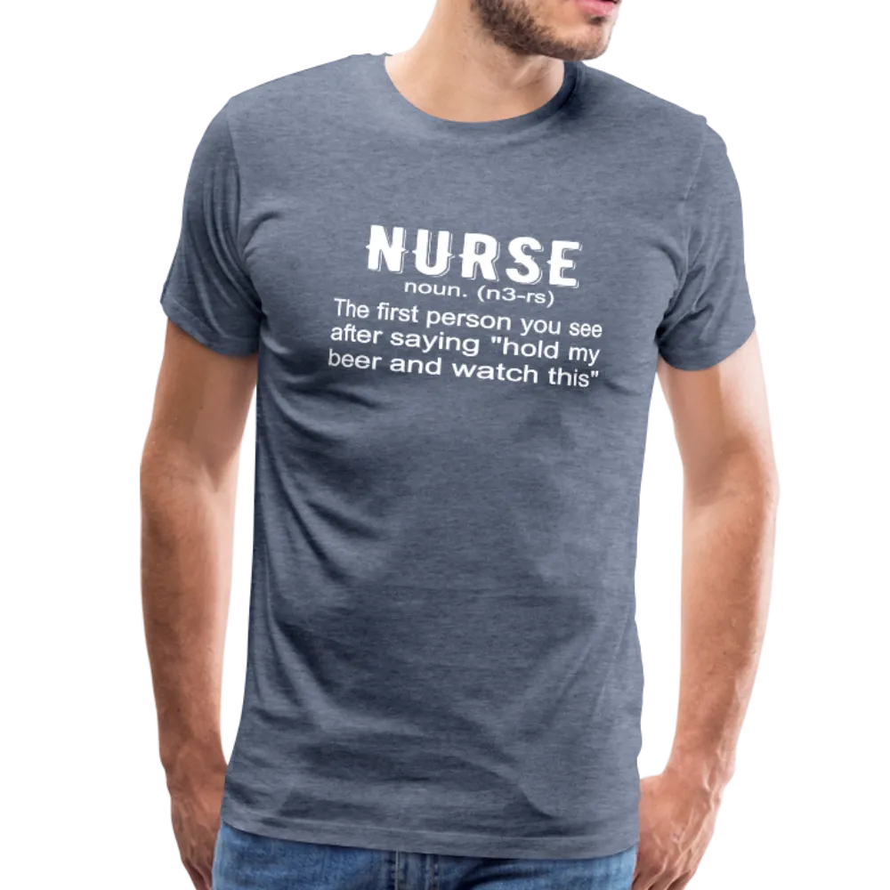 Nurse Men's Premium T-Shirt (CK1398)