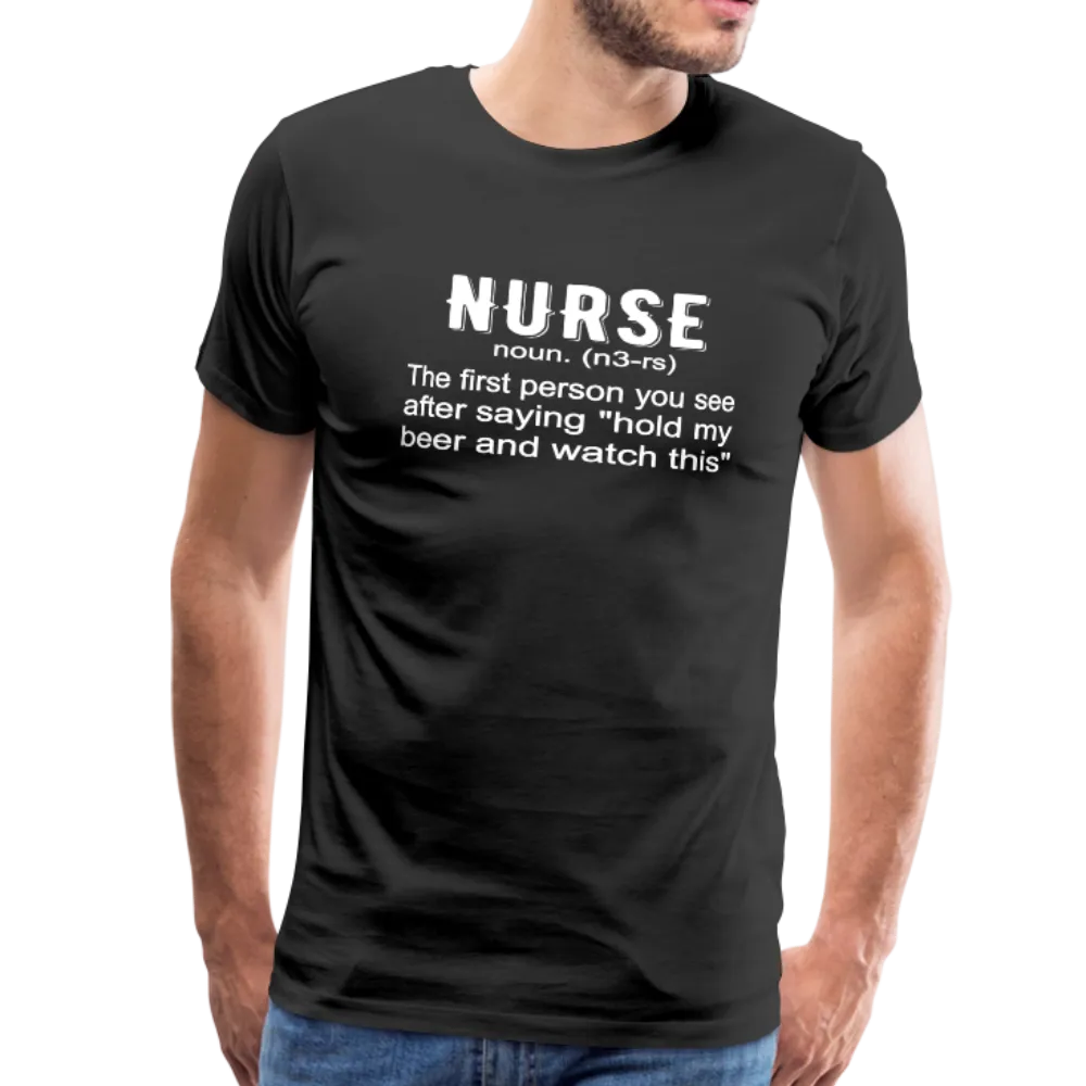 Nurse Men's Premium T-Shirt (CK1398)