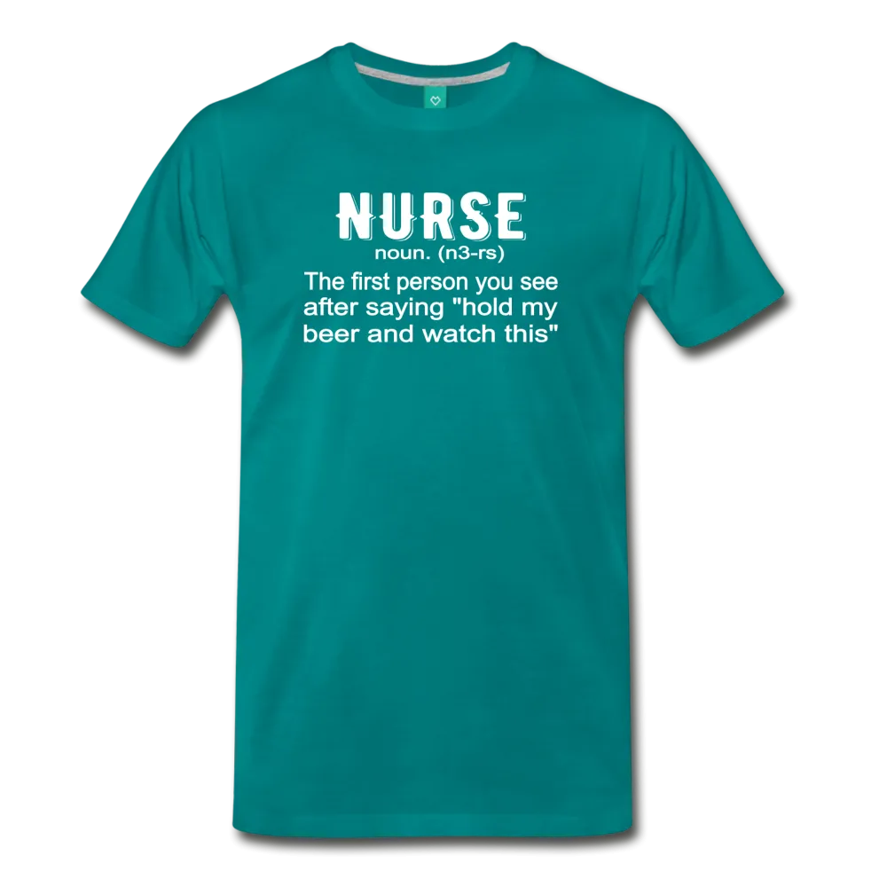 Nurse Men's Premium T-Shirt (CK1398)