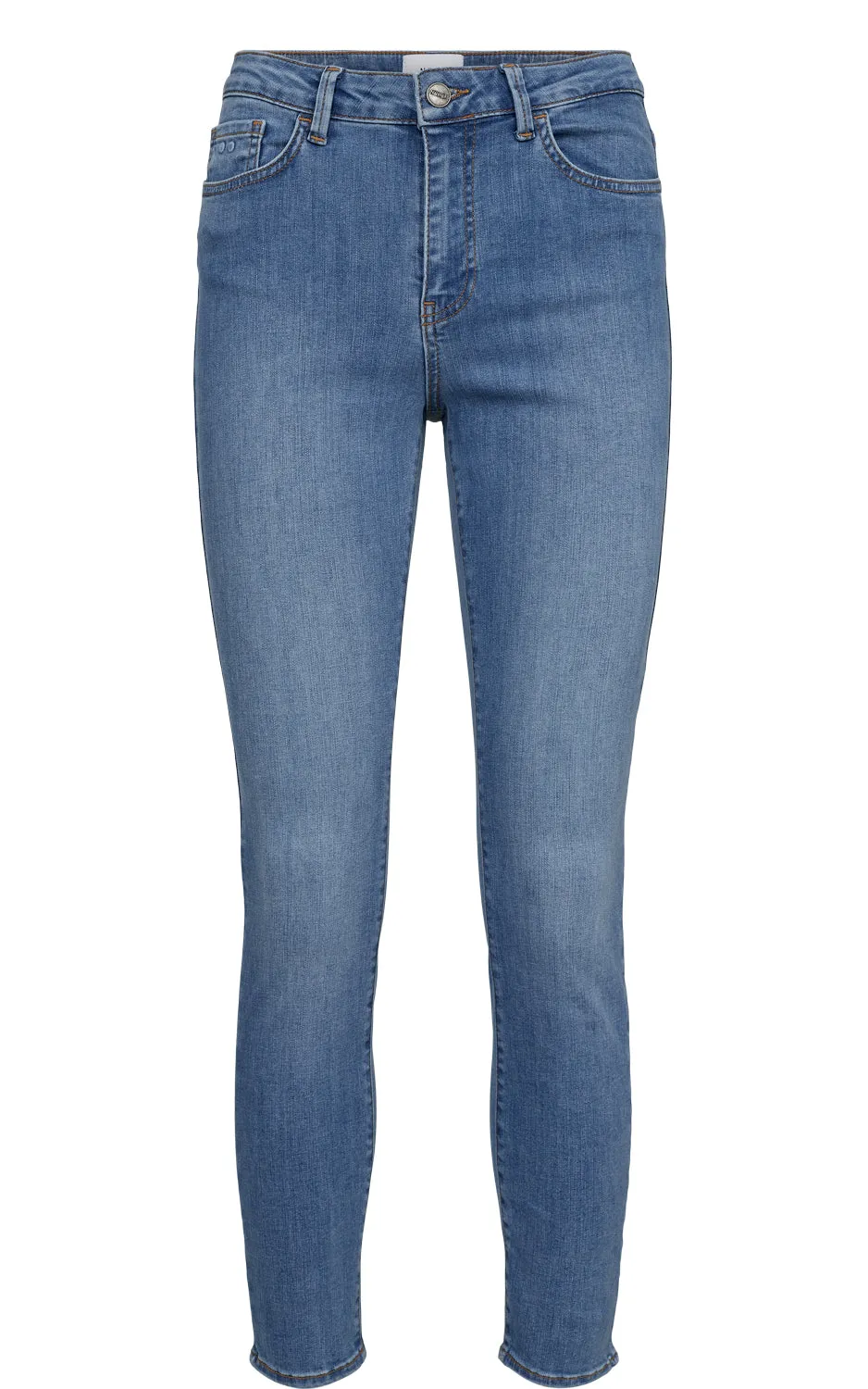 Nusidney Jeans Cropped Light Blue