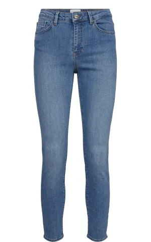 Nusidney Jeans Cropped Light Blue