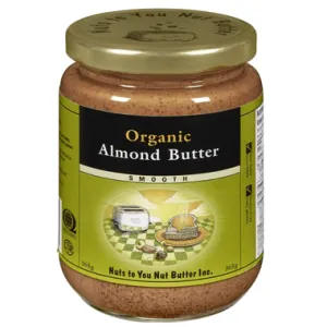 Nuts to You Nut Butter Organic Almond Butter - Smooth (365 g)