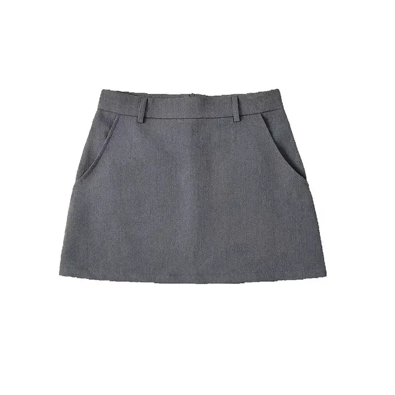 Obsidian Phoenix A-Line Mini Skirt