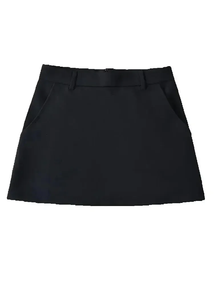 Obsidian Phoenix A-Line Mini Skirt