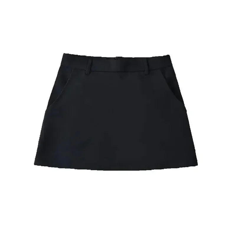 Obsidian Phoenix A-Line Mini Skirt
