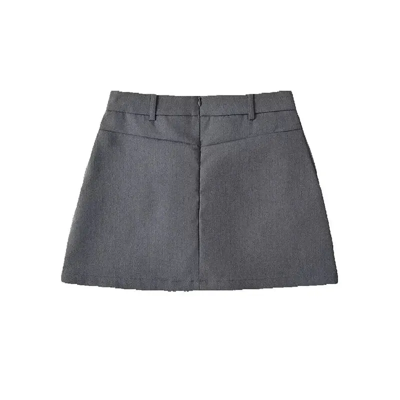 Obsidian Phoenix A-Line Mini Skirt